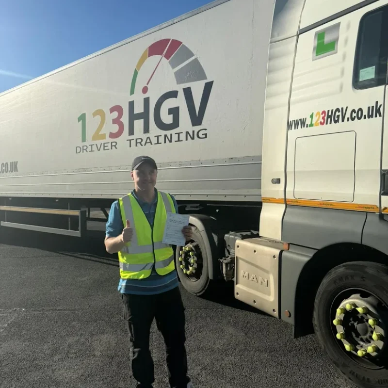 Passed HGV Class 1 Training